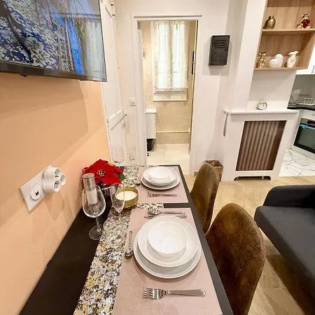 Bright In Center Butte Aux Cailles Metro 7 & 14 Apartment *
