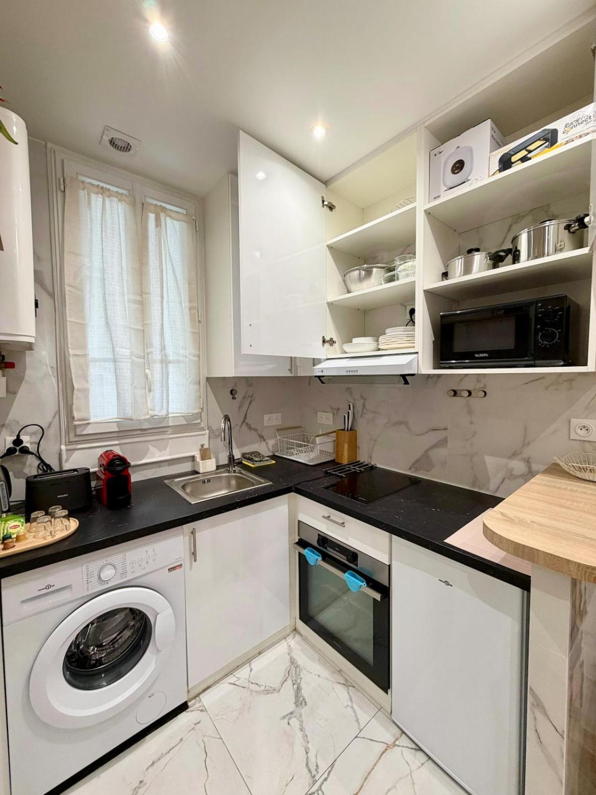 Bright In Center Butte Aux Cailles Metro 7 & 14 Apartment *